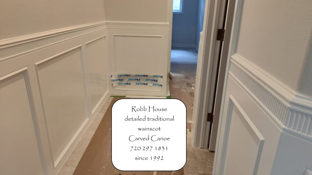 Carved Canoe LLC - Detailed traditional 